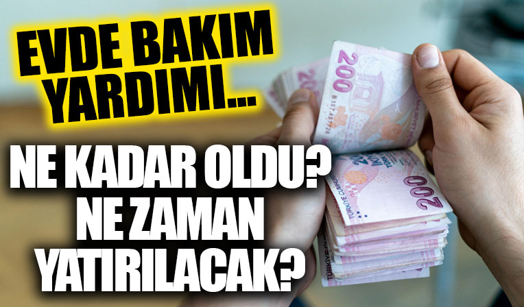 Bakan Derya Yanık duyurdu: Evde bakım yardımı Şubattan itibaren 2.300 TL