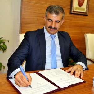 ÇAKÜ Ile Ukrayna Zhytomyr Polytechnic State Üniversitesi Arasinda Isbirligi Protokolü