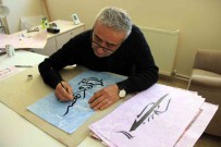 Emekli Polis, Ebru Ve Hat Sanatini 15 Yildir Sabir Ve Sebat Ile Sürdürüyor