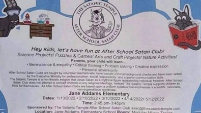 İlkokulda 'Şeytan Kulübü' skandalı!