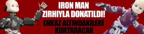 Iron Man zırhıyla donatıldı: Enkaz altındakileri kurtaracak