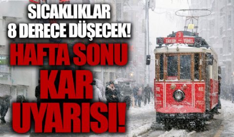 İstanbul için hafta sonu kar uyarısı! Cumartesi ve Pazar günü kar yağışı bekleniyor! Uzman isimden kritik uyarı: İstanbul, Ankara, İzmir