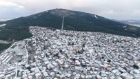 Kar Yagisiyla Aydos Ormani'nda Kartpostallik Görüntüler Havadan Görüntülendi
