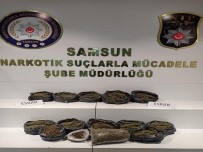 Samsun'da 15 Kilogram Esrar Maddesi Ele Geçirildi