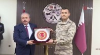 TBMM Baskani Sentop'tan Katar'daki Türk Komutanligina Ziyaret