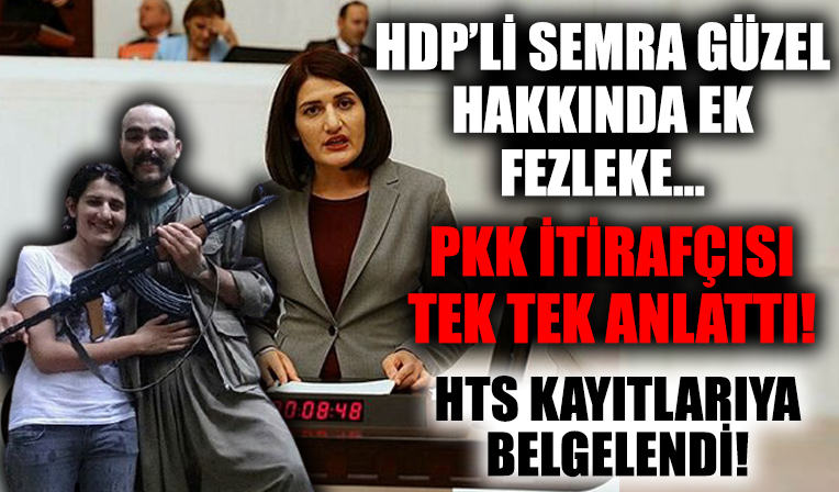 Terörist sevgilisiyle fotoğrafları çıkmıştı! HDP'li Güzel hakkında ek fezleke! PKK kuryesi anlattı...