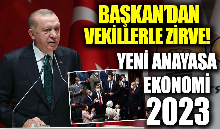 Başkan Erdoğan'dan AK Parti milletvekilleriyle toplantı: Tarih belli oldu