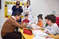 Baskan Tütüncü, Kur'an'e Kerim Kursunda Çocuklarla Bulustu