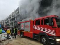 Elazig'da Stadyumdaki Yangin Söndürüldü