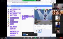 Ögrencilere Online Kodlama Egitimi Verildi