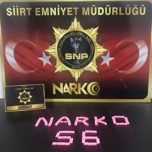 Siirt'te 195 Adet Uyusturucu Hap Ele Geçirildi