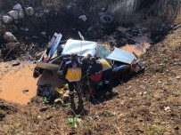 Tokat'ta Otomobil Sulama Kanalina Devrildi Açiklamasi 4 Yarali