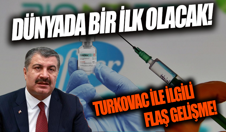 Bakan Koca'dan flaş Turkovac açıklaması!