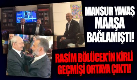 CHP'li Ankara Büyükşehir Belediyesi'nin maaşa bağladığı Rasim Bölücek'in kirli geçmişi...