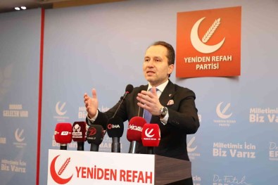 Yeniden Refah Partisi Lideri Erbakan Açiklamasi 'Siyasi Iktidar Hayir Kurumu Vazifesi Yapiyor'