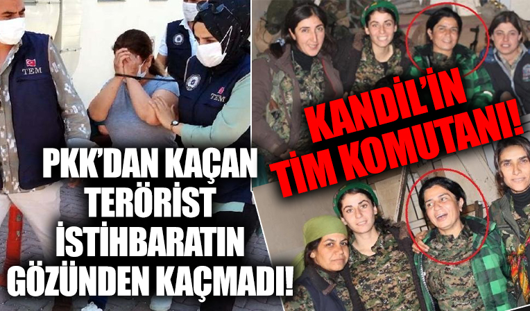 Kandil'in 'tim komutanı' itirafçı oldu!
