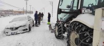 Kar Ve Tipi Nedeniyle Yolda Mahsur Kalanlar Kurtarildi