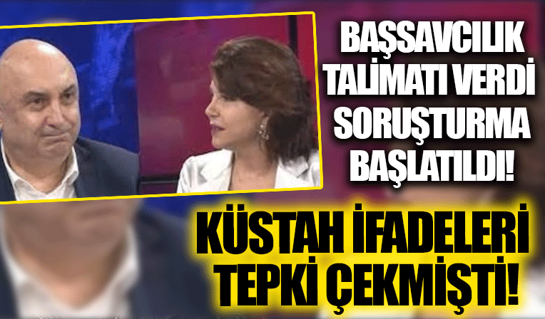 Sedef Kabaş'ın ahlaksız sözlerine soruşturma