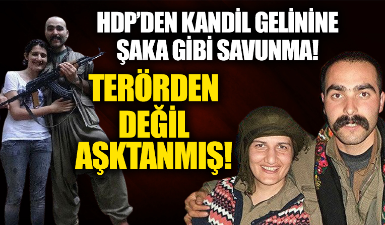 Terörist sevgilisiyle fotoğrafları çıkan HDP'li Güzel'i partisi savundu: Terörden değil aşktan