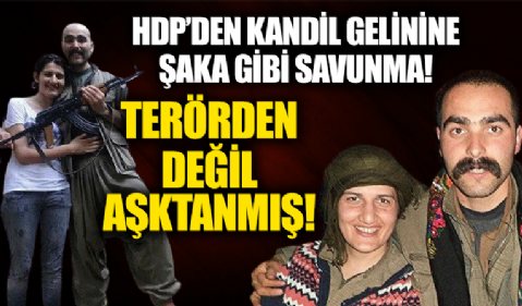 Terörist sevgilisiyle fotoğrafları çıkan HDP'li Güzel'i partisi savundu: Terörden değil aşktan