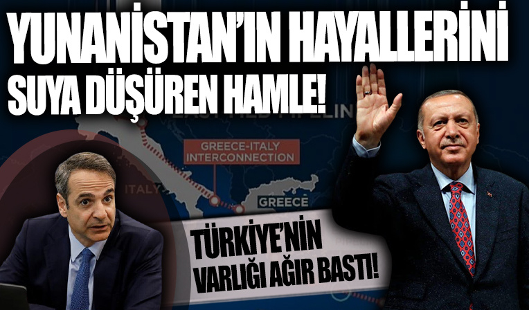 Yunanistan'ın EastMed hayalleri hezimete uğradı! Türkiye'nin varlığı ağır geldi...