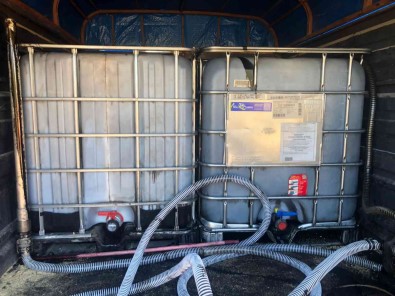 Adana'da Bin 540 Litre Kaçak Akaryakit Ele Geçirildi