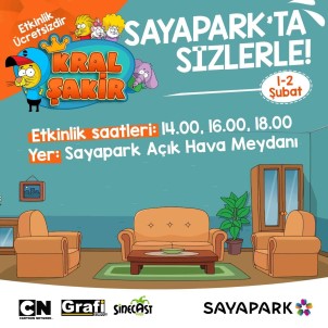 Çocuklar 'Kral Sakir' Oyunuyla Eglenecek