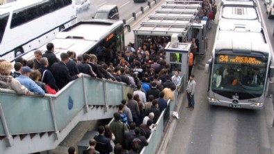İstanbul'da bir metrobüs arızası daha
