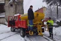 Kandilli Belediyesi Kar Temizleme Çalismalarini Araliksiz Sürdürüyor