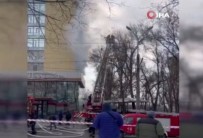 Ukrayna'daki Perakende Zinciri ATB'nin Merkez Binasinda Yangin