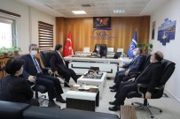 Vali Atay, SGK Müdürlügü'nü Ziyaret Etti