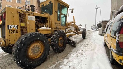 Zonguldak'ta Yüksek Kesimler Beyaza Büründü