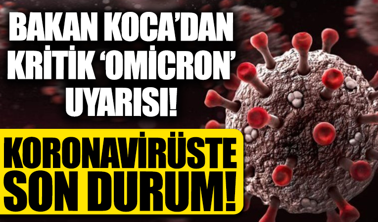 23 Ocak koronavirüs verileri açıklandı! İşte Kovid-19 hasta, vaka ve vefat sayılarında son durum