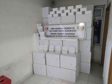 Ankara'da 5 Ton 935 Kilogram Tütün Ve 823 Bin Adet Makaron Ele Geçirildi