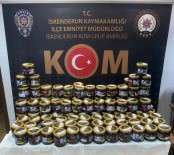 Iskenderun'da 150 Kilo Kaçak Nargile Tütünü Ele Geçirildi