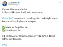 Kamu Kurumlarinda Çalisan Malûl Ve Engelliler Ile Hamileler 2 Gün Idari Izinli