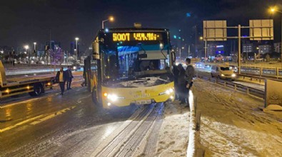 CHP'li İBB'nin kar hezimeti! Yeterli çalışma yapılmadığı gibi bir de İETT'lerde kış lastiği yok!