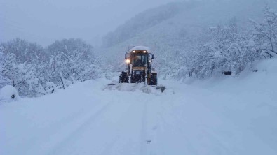 Düzce'de 108 Köy Yolu Ulasima Kapali