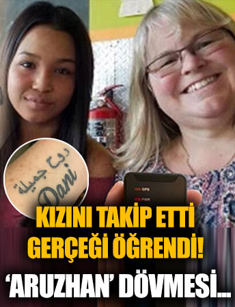 Kızını takip etti, gerçeği öğrendi! 'Aruzhan' dövmesi...