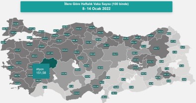 Afyonkarahisar'da Korona Virüs Vaka Sayisi Bin 150'Ye Yükseldi