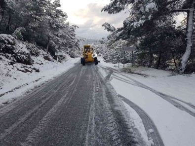 Belediyenin Kar Tedbiri, Bodrum'da Magduriyetleri Önledi