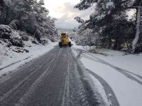 Belediyenin Kar Tedbiri, Bodrum'da Magduriyetleri Önledi Haberi