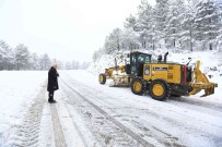 Büyüksehir'den Yogun Kar Mesaisi