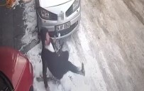 Çayci Gencin Buzla Imtihani Kameraya Yansidi