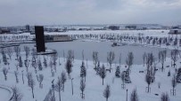 Çorum Buz Kesti Açiklamasi Millet Bahçesindeki Gölet Dondu