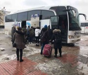 Elazig'da Otobüs Seferlerinin Açilmasiyla Vatandaslar Otogara Akin Etti Haberi
