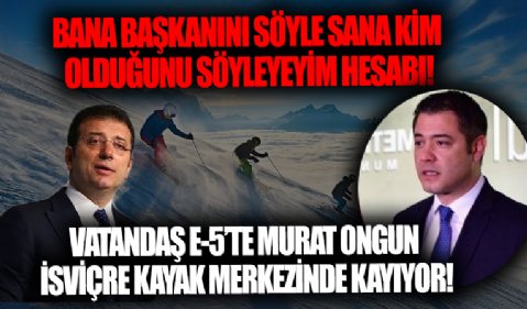 İBB Sözcüsü Murat Ongun hakkında şok iddia! Karla mücadele paylaşımlarını Cenevre'deki otelden mi yaptı?