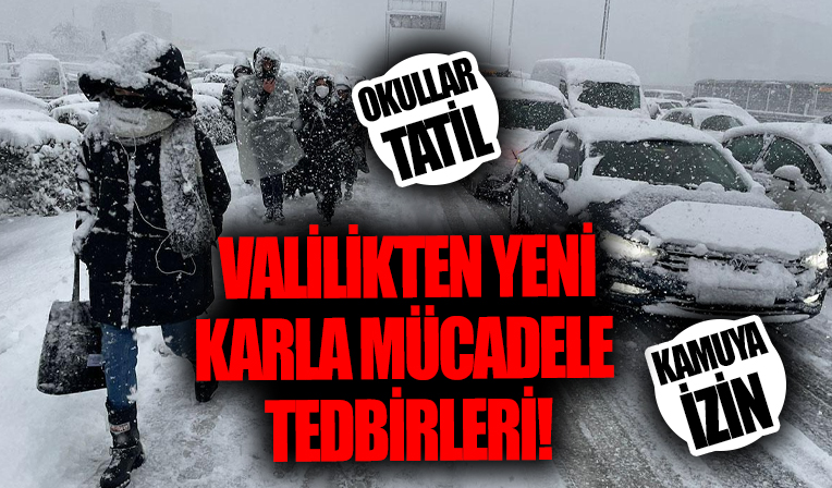 Valilikten flaş açıklama! Kamu çalışanlarına bir gün daha izin kararı! Üniversiteler tatil edildi...