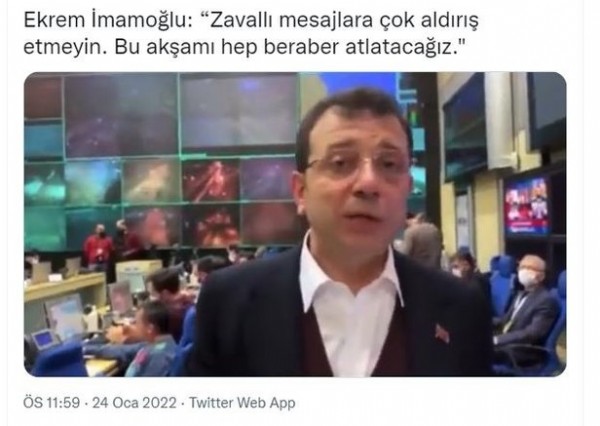 İstanbul'un karla değil CHP'li İBB ile imtihanı! İmamoğlu'nun işbilmezliği merhum Topbaş'ın 2017'deki videosunda saklı