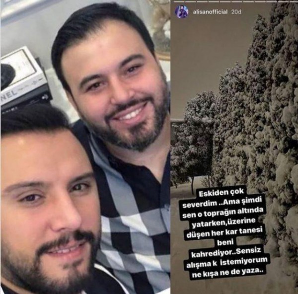 Alişan'dan duygulandıran kar paylaşımı!